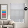 Furnished Made To Measure Day Light Roller Blinds With Metal Fittings - Grey Blind For Home And Office (W)150cm (L)165cm -DIY furnished made to measure day light roller blinds with metal fittings grey blind for home and office w 150cm l 165cm0634972874576 01c MP