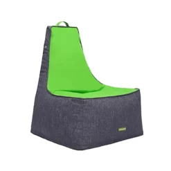 Gardenista Outdoor Garden Pool Adult Filled Bean Bag Chair Patio Water Resistant Lounging Beanbag, Greenery