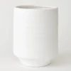 Bloom Giant White Terracotta Vase - Modern Vase For Fresh Or Artificial Flower Stem Bouquet Arrangements - H30.5 X 25cm Diameter -DIY giant white terracotta vase modern vase for fresh or artificial flower stem bouquet arrangements h30 5 x 25cm diameter5053335892869 01c MP