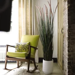 Bloom Giant White Terracotta Vase - Modern Vase For Fresh Or Artificial Flower Stem Bouquet Arrangements - H30.5 X 25cm Diameter -DIY giant white terracotta vase modern vase for fresh or artificial flower stem bouquet arrangements h30 5 x 25cm diameter5053335892869 03c MP