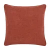 GoodHome Arntzen Dark Rust Plain Indoor Cushion (L)55cm X (W)55cm -DIY goodhome arntzen dark rust plain indoor cushion l 55cm x w 55cm5059340444871 04c