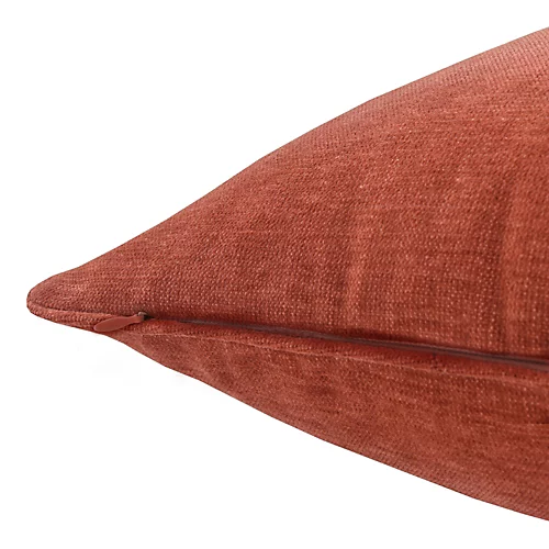 GoodHome Arntzen Dark Rust Plain Indoor Cushion (L)55cm X (W)55cm 6 GoodHome Arntzen Dark Rust Plain Indoor Cushion (L)55cm X (W)55cm - Image 4