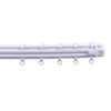 GoodHome Kias Matt White Non Extendable Curtain Coil Track, (L)5m -DIY goodhome kias matt white non extendable curtain coil track l 5m3663602455349 36c bq