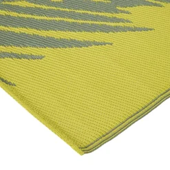 GoodHome Malaita Yellow & Green Jungle Leaves Rug 230cmx160cm -DIY goodhome malaita yellow green jungle leaves rug 230cmx160cm5059340353111 37c