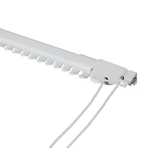 GoodHome Milet Matt White Extendable Curtain Track, (L)1.2m 4 GoodHome Milet Matt White Extendable Curtain Track, (L)1.2m - Image 2
