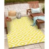 Green Decore Lightweight Reversible Stain Proof Plastic Outdoor Rug Nirvana, Yellow/White, 90cmx150cm (3ftx5ft) -DIY green decore lightweight reversible stain proof plastic outdoor rug nirvana yellow white 90cmx150cm 3ftx5ft 5060356040193 01c MP