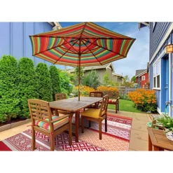 Green Decore Lightweight Reversible Stain Proof Plastic Outdoor Rug Prime Red / Grey 180cmx270cm (6ftx9ft) 8 Green Decore Lightweight Reversible Stain Proof Plastic Outdoor Rug Prime Red / Grey 180cmx270cm (6ftx9ft) -DIY green decore lightweight reversible stain proof plastic outdoor rug prime red grey 180cmx270cm 6ftx9ft 5060536574029 04c MP