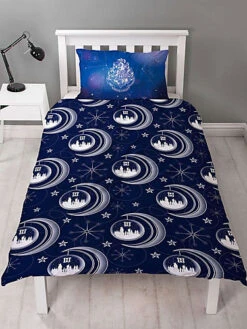 Harry Potter Celestial Single Christmas Duvet Cover Set -DIY harry potter celestial single christmas duvet cover set5056197125175 02c MP