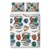 Harry Potter Reversible Grid Duvet Cover Set Multicoloured (Single) -DIY harry potter reversible grid duvet cover set multicoloured single 5059958322356 01c MP