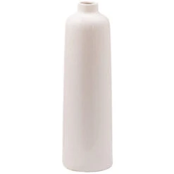 Hill Interiors Garda Raine Glazed Vase White (One Size)