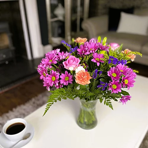 HOMELAND FLORISTS - Mixed Fresh Flower Bouquet - Hand-Tied & Gift Wrapped - FREE Fast Next Day Delivery 6 HOMELAND FLORISTS - Mixed Fresh Flower Bouquet - Hand-Tied & Gift Wrapped - FREE Fast Next Day Delivery - Image 4