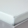 Homescapes Blue Egyptian Cotton Satin Stripe Fitted Sheet 330 TC, Double -DIY homescapes blue egyptian cotton satin stripe fitted sheet 330 tc double5055967404915 01c MP