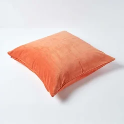 Homescapes Burnt Orange Velvet Cushion Cover, 60 X 60 Cm 8 Homescapes Burnt Orange Velvet Cushion Cover, 60 X 60 Cm -DIY homescapes burnt orange velvet cushion cover 60 x 60 cm5056280700982 03c MP