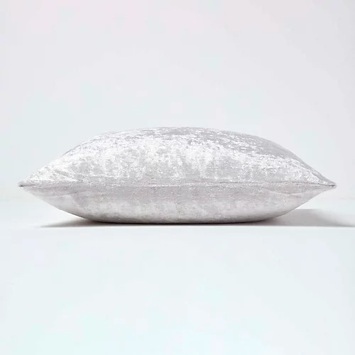Homescapes Champagne Luxury Crushed Velvet Cushion Cover, 60 X 60 Cm 5 Homescapes Champagne Luxury Crushed Velvet Cushion Cover, 60 X 60 Cm - Image 3