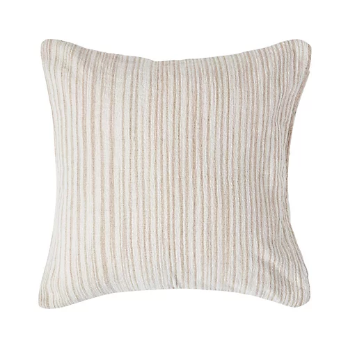 Homescapes Cotton Chenille Tie Dye Beige Cushion Cover, 60 X 60 Cm 3 Homescapes Cotton Chenille Tie Dye Beige Cushion Cover, 60 X 60 Cm