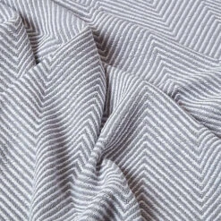 Homescapes Cotton Halden Chevron Grey Throw, 225 X 255 Cm -DIY homescapes cotton halden chevron grey throw 225 x 255 cm5055967470040 04c MP