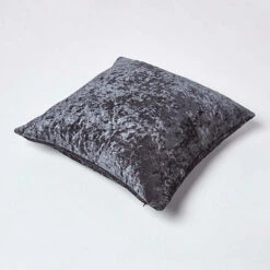 Homescapes Dark Grey Luxury Crushed Velvet Cushion Cover, 45 X 45 Cm 9 Homescapes Dark Grey Luxury Crushed Velvet Cushion Cover, 45 X 45 Cm -DIY homescapes dark grey luxury crushed velvet cushion cover 45 x 45 cm5055967480384 04c MP