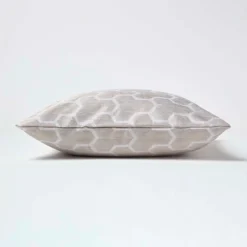 Homescapes Geometric Natural Jacquard Cushion Cover, 45 X 45 Cm 8 Homescapes Geometric Natural Jacquard Cushion Cover, 45 X 45 Cm -DIY homescapes geometric natural jacquard cushion cover 45 x 45 cm5055967479982 03c MP