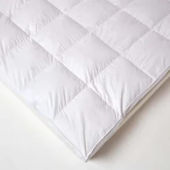 Homescapes Goose Feather Bed Single Mattress Topper -DIY homescapes goose feather bed single mattress topper5055967420595 03c MP