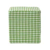 Homescapes Green Gingham Check Cotton Cube Pouffe 36 X 36 X 38 Cm -DIY homescapes green gingham check cotton cube pouffe 36 x 36 x 38 cm5055967444904 01c MP