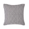 Homescapes Grey Diamond Cable Knit Cushion Cover, 45 X 45 Cm 2 Homescapes Grey Diamond Cable Knit Cushion Cover, 45 X 45 Cm -DIY homescapes grey diamond cable knit cushion cover 45 x 45 cm5056280702092 01c MP