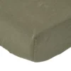 Homescapes Khaki Green Linen Fitted Sheet, Small Double 1 Homescapes Khaki Green Linen Fitted Sheet, Small Double -DIY homescapes khaki green linen fitted sheet small double5055967499096 01c MP