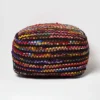 Homescapes Multi Coloured Folk Woven Bean Filled Pouffe Square 60 X 60 Cm -DIY homescapes multi coloured folk woven bean filled pouffe square 60 x 60 cm5055967472549 01c MP