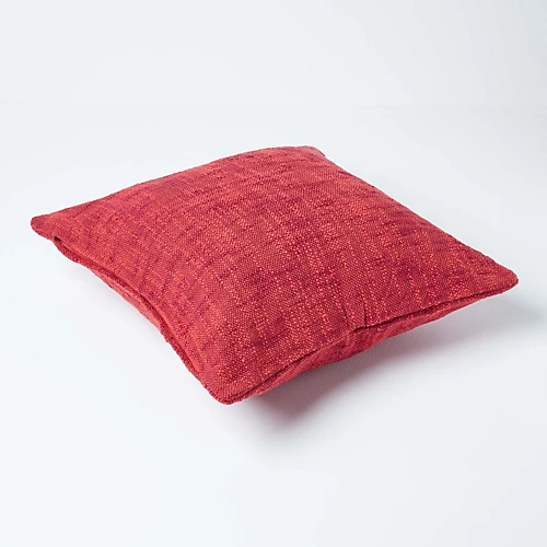 Homescapes Nirvana Cotton Orange Cushion Cover, 60 X 60 Cm 5 Homescapes Nirvana Cotton Orange Cushion Cover, 60 X 60 Cm - Image 3