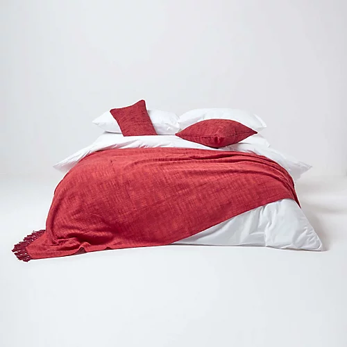 Homescapes Nirvana Cotton Orange Cushion Cover, 60 X 60 Cm 6 Homescapes Nirvana Cotton Orange Cushion Cover, 60 X 60 Cm - Image 4