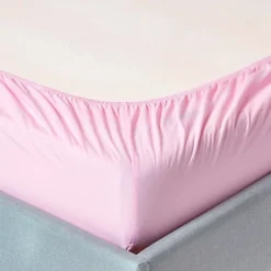 Homescapes Pink Egyptian Cotton Fitted Sheet 200 TC, Small Double 7 Homescapes Pink Egyptian Cotton Fitted Sheet 200 TC, Small Double -DIY homescapes pink egyptian cotton fitted sheet 200 tc small double5055967402690 02c MP