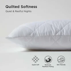 Homescapes Quilted Body Pillow Protector 9 Homescapes Quilted Body Pillow Protector -DIY homescapes quilted body pillow protector5056280712169 04c MP