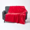 Homescapes Red Velvet Quilted Throw, 125 X 150 Cm -DIY homescapes red velvet quilted throw 125 x 150 cm5056280702641 01c MP