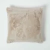 Homescapes Soft Touch Faux Fur Taupe Cushion 46 X 46 Cm -DIY homescapes soft touch faux fur taupe cushion 46 x 46 cm5056280731030 01c MP