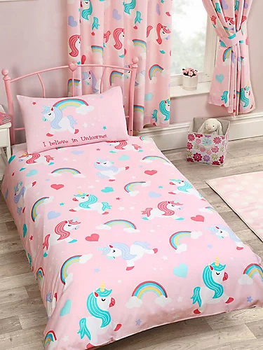 I Believe In Unicorns 4 In 1 Junior Bedding Bundle Set (Duvet, Pillow And Covers) 3 I Believe In Unicorns 4 In 1 Junior Bedding Bundle Set (Duvet, Pillow And Covers)