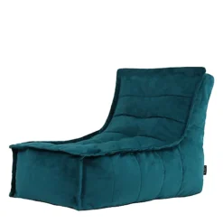 Icon Dolce Lounger Bean Bag Teal Green Velvet Bean Bag Chair -DIY icon dolce lounger bean bag teal green velvet bean bag chair5060760892272 03c MP