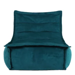 Icon Dolce Lounger Bean Bag Teal Green Velvet Bean Bag Chair -DIY icon dolce lounger bean bag teal green velvet bean bag chair5060760892272 04c MP