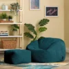 Icon Kingston Classic Corduroy Bean Bag & Pouffe Teal Green Bean Bag Chair -DIY icon kingston classic corduroy bean bag pouffe teal green bean bag chair5060760897932 01c MP
