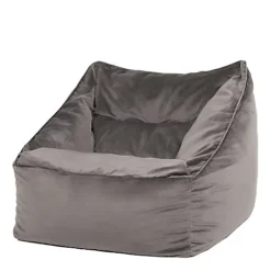 Icon Natalia Velvet Armchair Bean Bag Charcoal Grey Giant Bean Bag Chair -DIY icon natalia velvet armchair bean bag charcoal grey giant bean bag chair5060554742493 02c MP