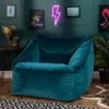 Icon Natalia Velvet Armchair Bean Bag Teal Green Giant Bean Bag Chair -DIY icon natalia velvet armchair bean bag teal green giant bean bag chair5060554742486 01c MP