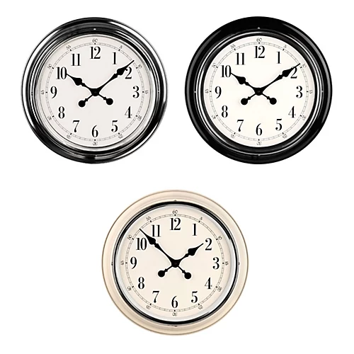 Interiors By Premier Chrome Finish Wall Clock 4 Interiors By Premier Chrome Finish Wall Clock - Image 2