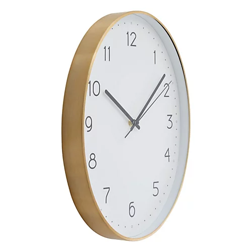 Interiors By Premier Elko Oval Wall Clock With Gold Finish 4 Interiors By Premier Elko Oval Wall Clock With Gold Finish - Image 2
