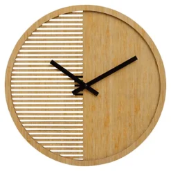 Interiors By Premier Vitus Wooden Wall Clock