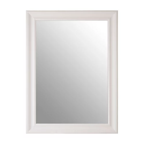 Interiors By Premier Zelma White Finish Wall Mirror 3 Interiors By Premier Zelma White Finish Wall Mirror