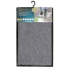 JVL Admiral Machine Washable Micorfibre Barrier Doormat 50x80cm Grey -DIY jvl admiral machine washable micorfibre barrier doormat 50x80cm grey5017440510414 01c MP