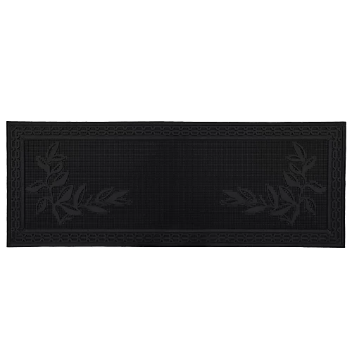 JVL Foliage Scraper Rubber Pin Patio Doormat, 45x120cm 3 JVL Foliage Scraper Rubber Pin Patio Doormat, 45x120cm