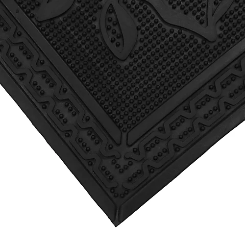 JVL Foliage Scraper Rubber Pin Patio Doormat, 45x120cm 4 JVL Foliage Scraper Rubber Pin Patio Doormat, 45x120cm - Image 2