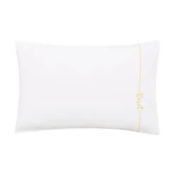 Katie Piper Reset Affirmation Standard Pillowcase Yellow
