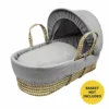 Kinder Valley Grey Waffle Moses Basket Bedding Set -DIY kinder valley grey waffle moses basket bedding set5060738833528 01c MP