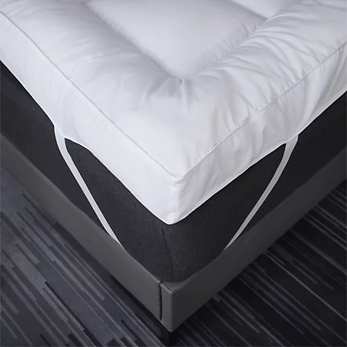King 4 Inch Thick Super Soft Mattress Topper, Hypoallergenic, Comfy, Deep Fill - Machine Washable 5 King 4 Inch Thick Super Soft Mattress Topper, Hypoallergenic, Comfy, Deep Fill - Machine Washable - Image 3