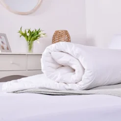 Lancashire Textiles 1 Tog Cotton Double Duvet -DIY lancashire textiles 1 tog cotton double duvet5055952404227 03c MP